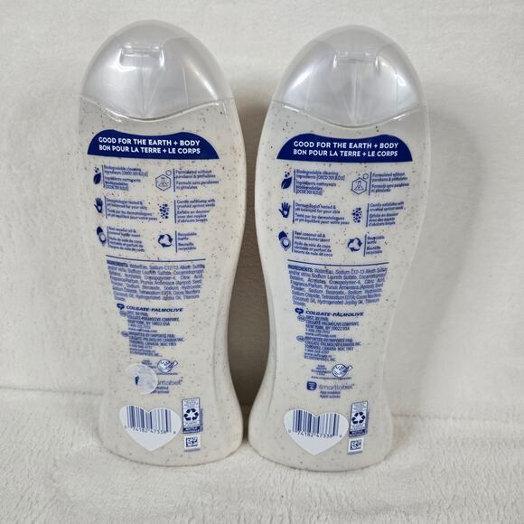 Softsoap Body wash Exfoliating Scrub Coconut Butter 20 oz NEW 2 pack - Picture 2 of 2